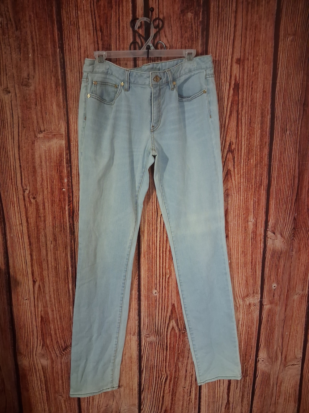Tory Burch Light Blue Skinny Jeans